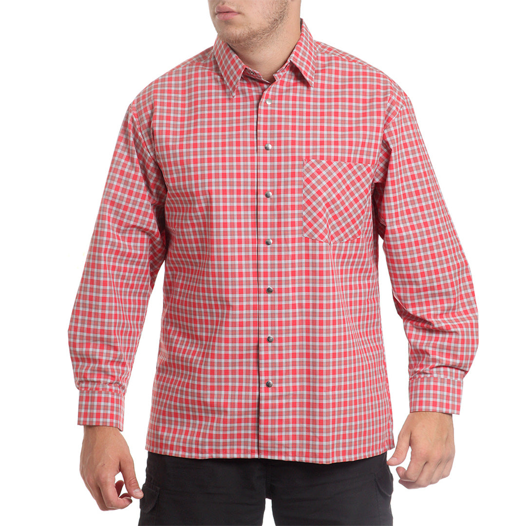 Риза 91891 RED GREY CHECK от Mtex Professional