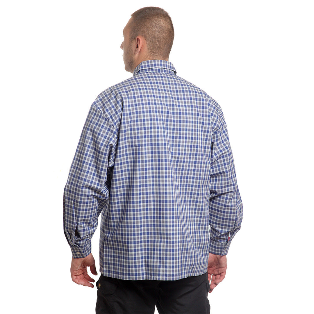 Риза 91892 NAVY GREY CHECK от Mtex Professional