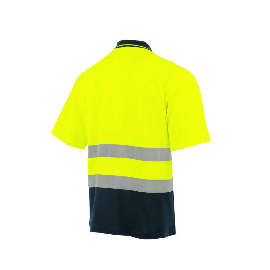 Блуза пике DROGOWIEC YER HI VIS, контрастна