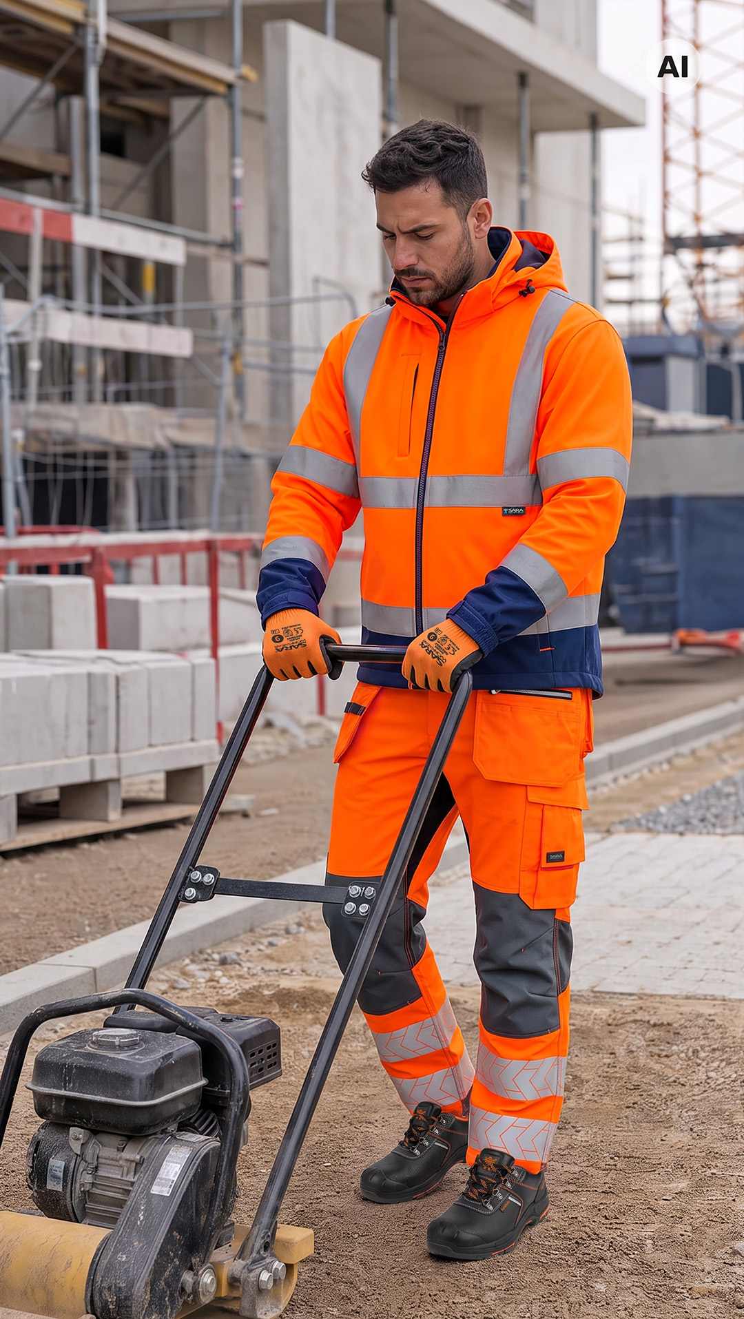 Панталон MONTER HI-VIS ORANGE