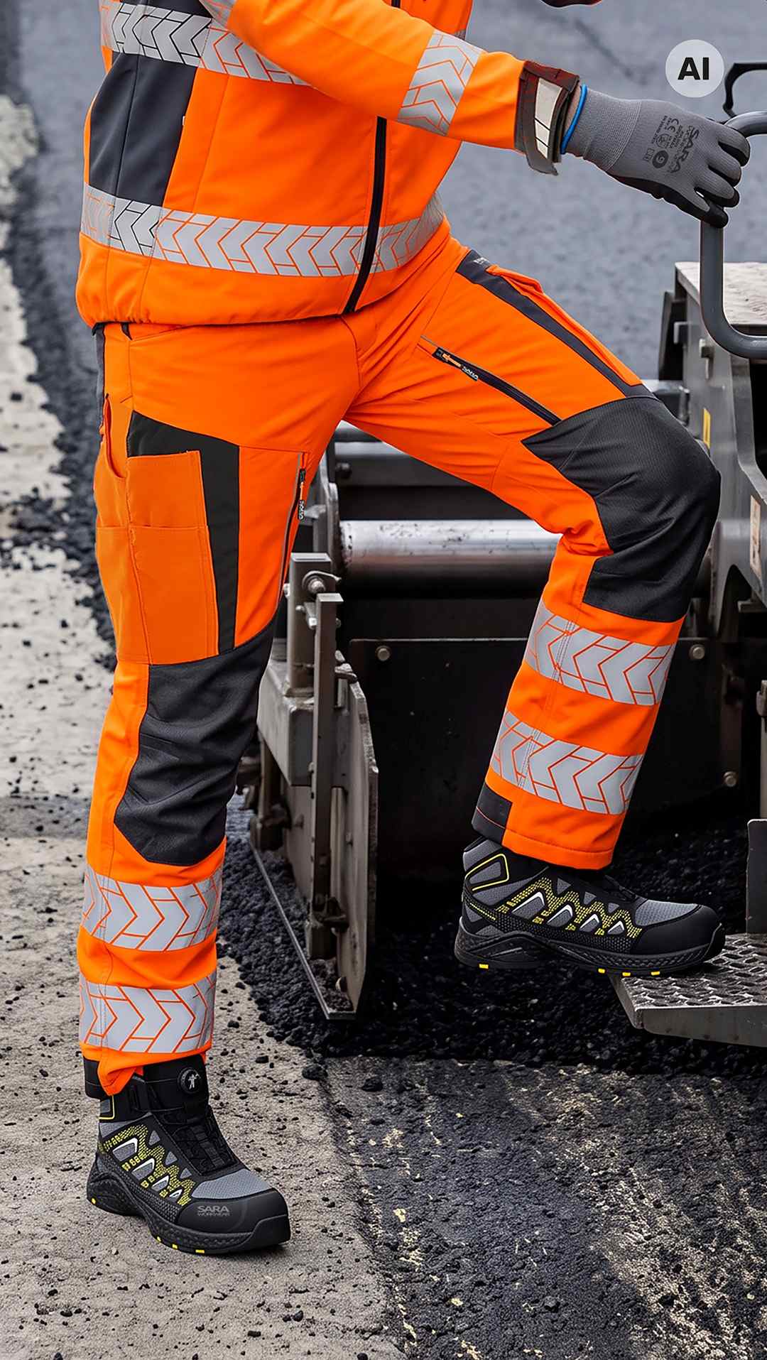 Панталон HI-VIS DROGOWIEC COMFORT ORANGE