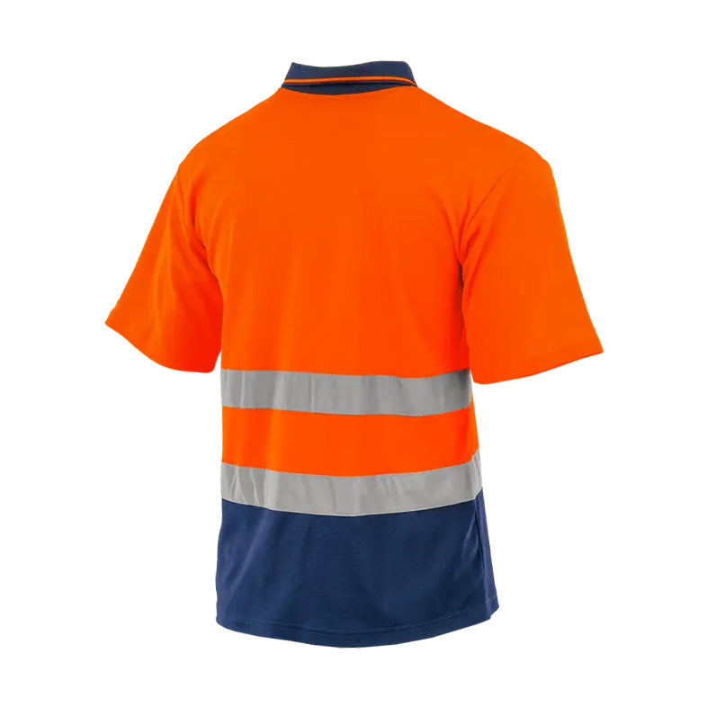 Блуза пике DROGOWIEC ORANGE HI VIS, контрастна
