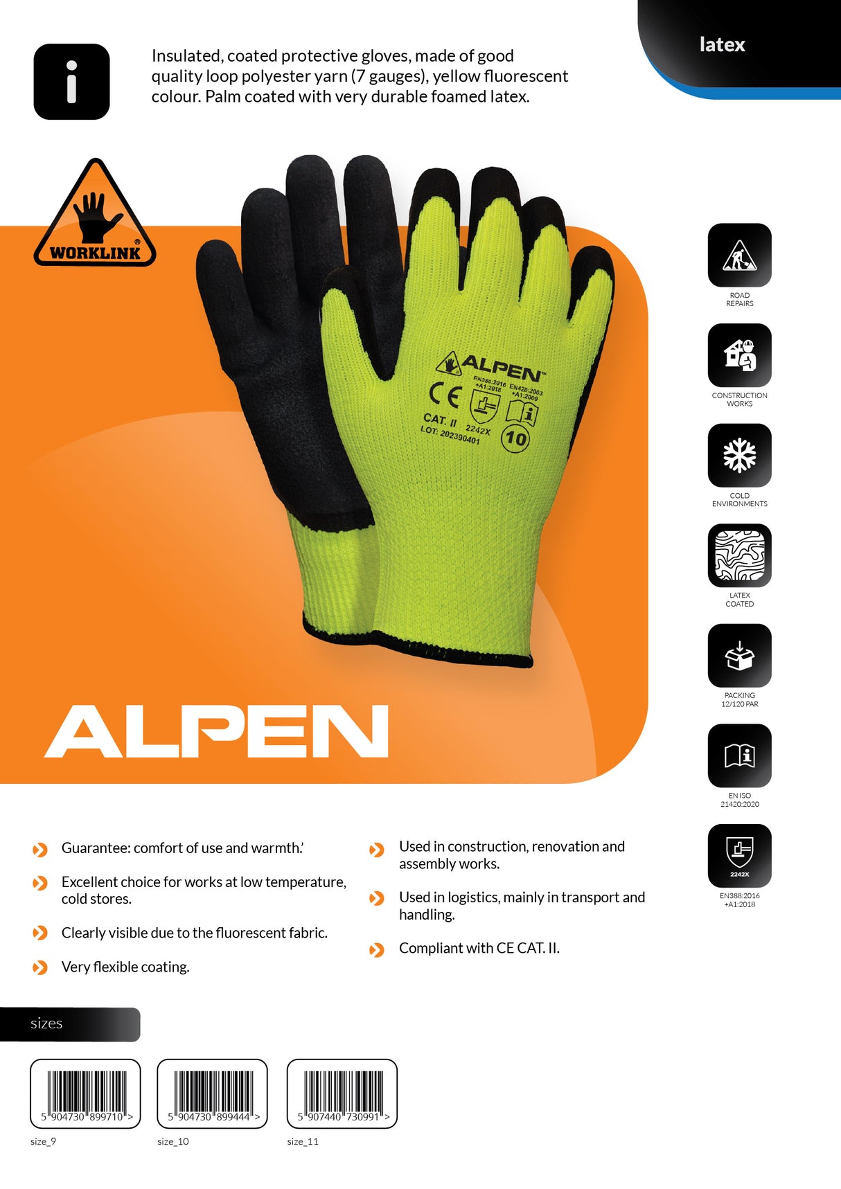 Зимни ръкавици ALPEN