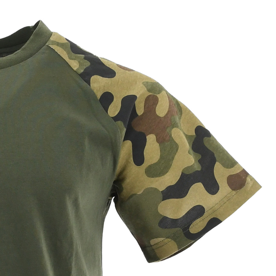 Тениска STANDARD PLUS CAMO GREEN от Mtex Professional