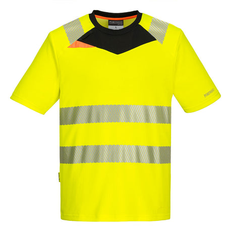 Тениска DX413 YELLOW HI VIS | РАБОТНИ ОБЛЕКЛА от Mtex Professional