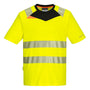 Тениска DX413 YELLOW HI VIS