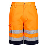 Къси панталони E043 ORANGE/NAVY HI-VIS
