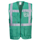 Жилетка F476 BOTTLE GREEN IONA, за посетители