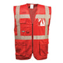 Жилетка F476 RED IONA, за посетители