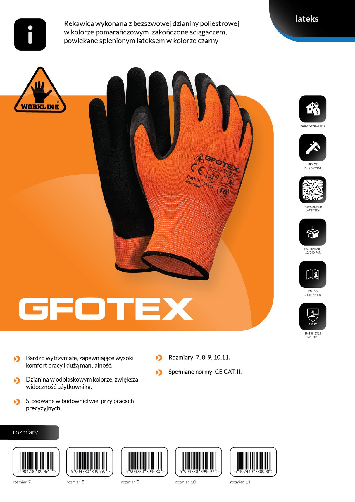 Ръкавици GFOTEX