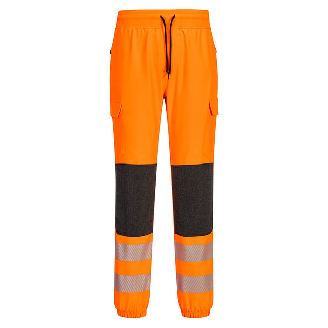 Панталон KX346 ORANGE HI-VIS FLEXI, с връзки | РАБОТНИ ОБЛЕКЛА от Mtex Professional