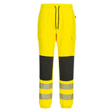 Панталон KX346 YELLOW HI-VIS FLEXI, с връзки | РАБОТНИ ОБЛЕКЛА от Mtex Professional