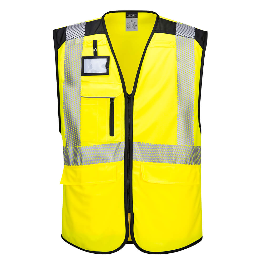 Жилетка PW309 PW3 HI VIS YELLOW, от PORTWEST | РАБОТНИ ОБЛЕКЛА от Mtex Professional