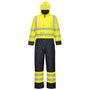 Ватиран гащеризон S485 YELLOW/NAVY HI-VIS, контрастен