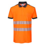 Блуза пике T180 ORANGE PW3 HI-VIS