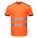 Тениска T181 ORANGE PW3 HI VIS | РАБОТНИ ОБЛЕКЛА от Mtex Professional