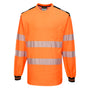 Тениска T185 ORANGE/BLACK PW3 HI VIS