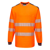 Тениска T185 ORANGE/NAVY PW3 HI VIS