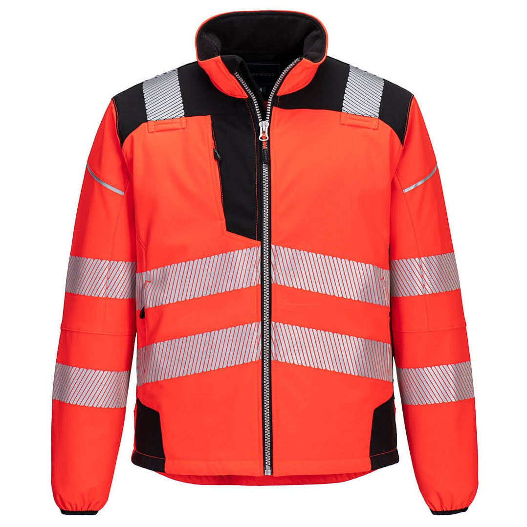 Софтшел T402 RED PW3 HI-VIS