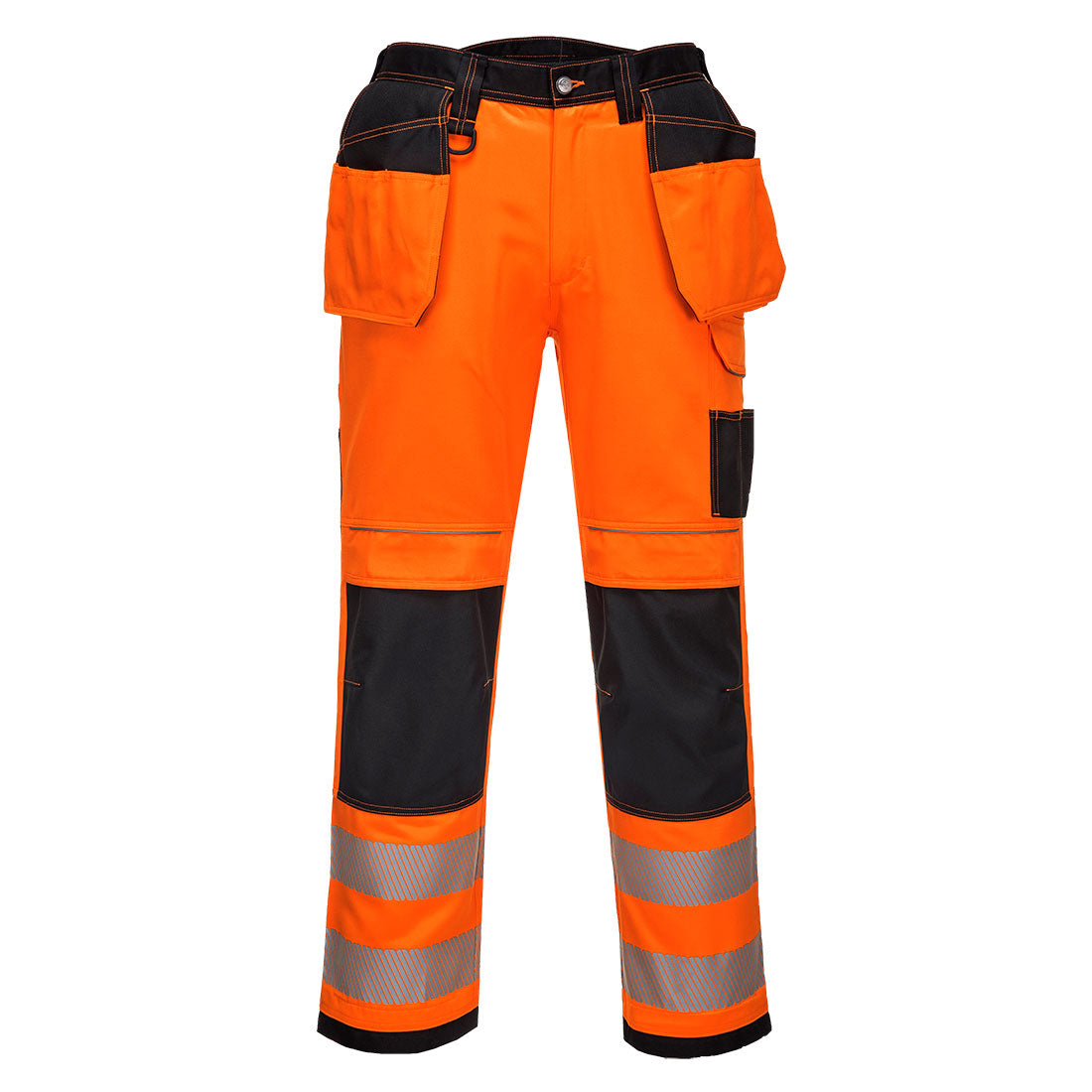 Панталон T501 ORANGE/BLACK PW3 HI VIS HOLSTER