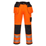 Панталон T501 ORANGE/BLACK PW3 HI VIS HOLSTER
