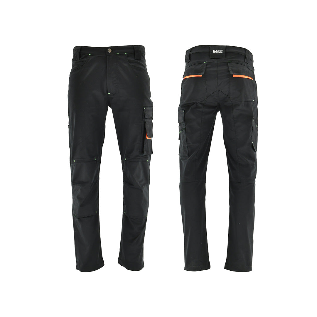 Панталон ACTIFLEX BLACK/ORANGE от mtexbg.com