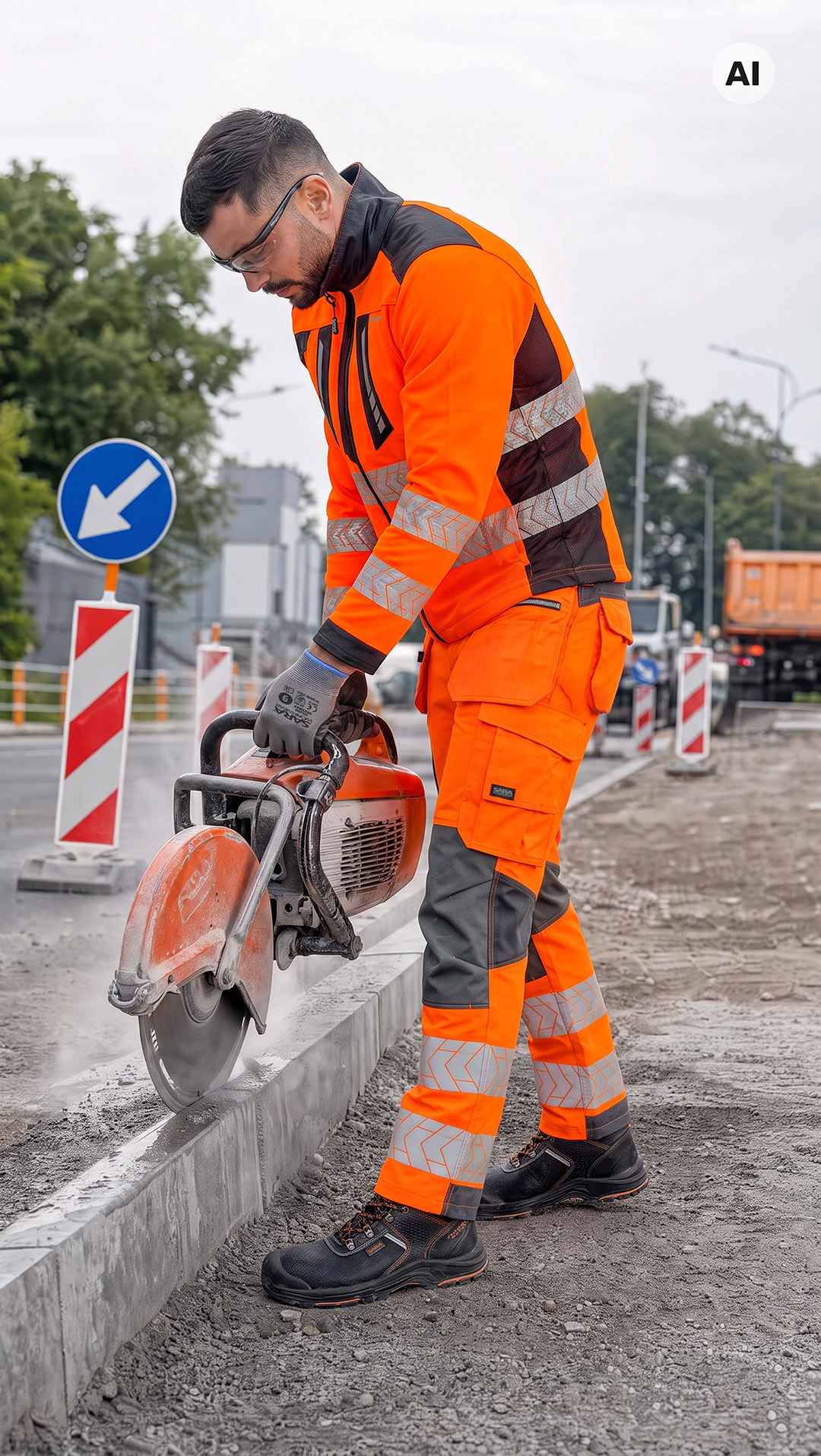 Панталон MONTER HI-VIS ORANGE