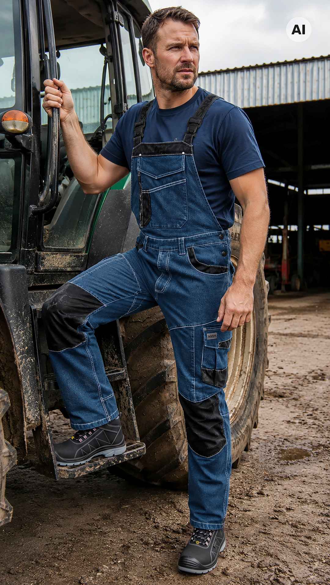 Полугащеризон RODEO JEANS DENIM