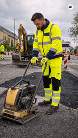 Панталон MONTER HI-VIS YELLOW