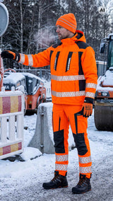Зимен панталон HI-VIS DROGOWIEC COMFORT WINTER ORANGE