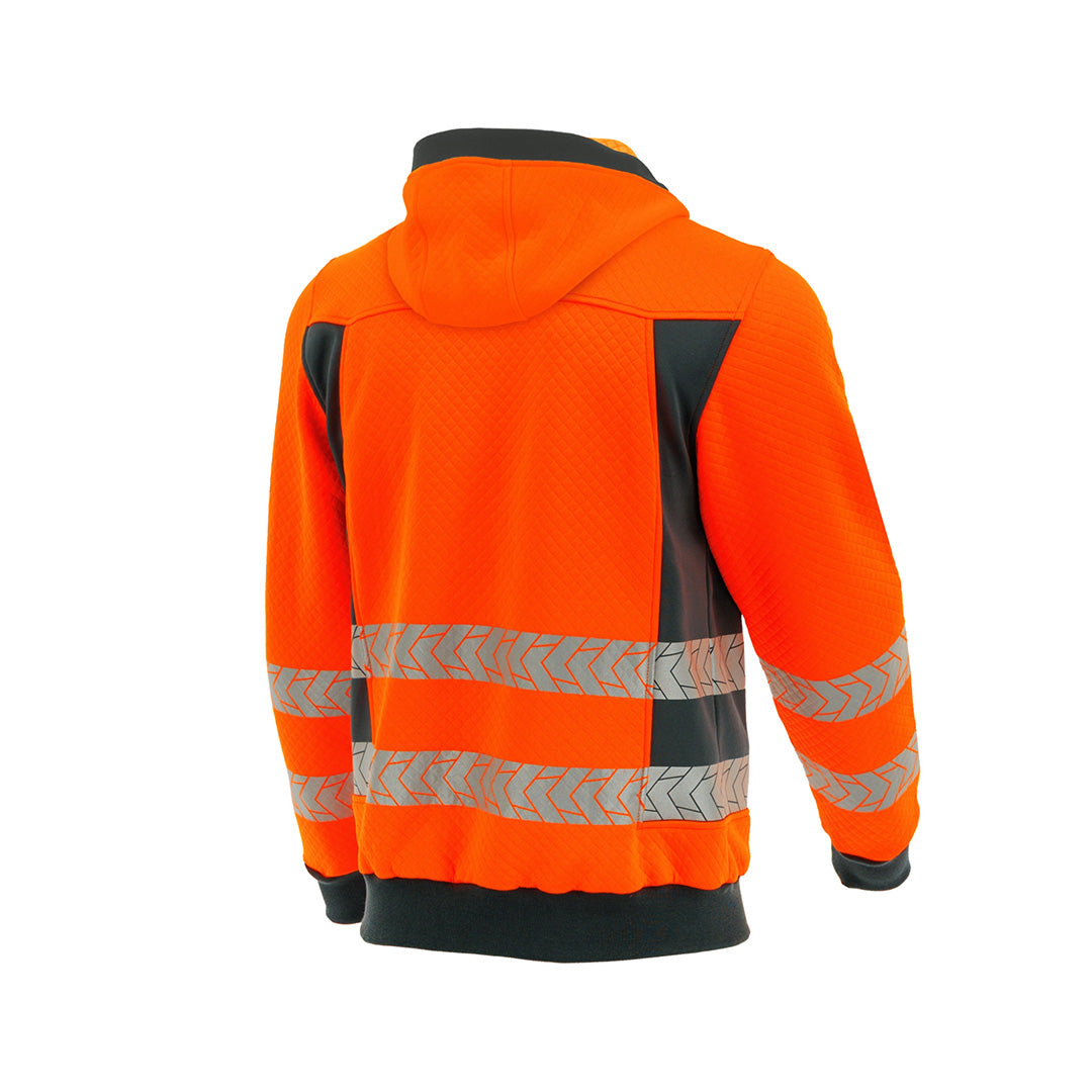 Суитчър с цип HI-VIS DROGOWIEC COMFORT ORANGE