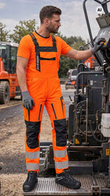 Полугащеризон HI-VIS DROGOWIEC COMFORT ORANGE