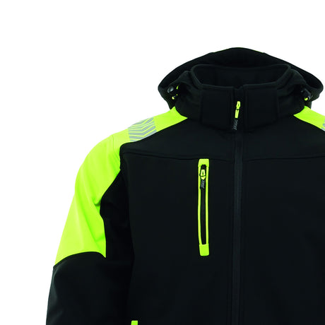 Софтшел COMFORT NEO BLACK HI VIS от mtexbg.com