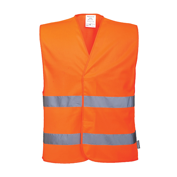 Жилетка, C474 ORR HI-VIS, от PORTWEST, с две ленти | Работни облекла