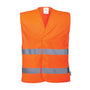 Жилетка C474 ORANGE HI-VIS, с две ленти