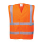 Жилетка C470 ORANGE HI-VIS, с две ленти