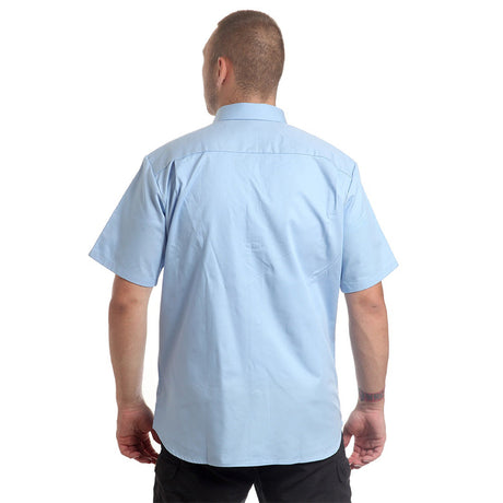 Риза 911480 COTTON SKY BLUE, къс ръкав, от WEITBLICK | РАБОТНИ ОБЛЕКЛА от Mtex Professional