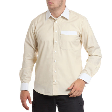 Риза 915190 BEIGE, дълъг ръкав, от WEITBLICK | РАБОТНИ ОБЛЕКЛА от Mtex Professional