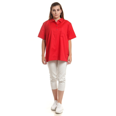 Дамска блуза пике, 40381 RED, от WEITBLICK | РАБОТНИ ОБЛЕКЛА от Mtex Professional