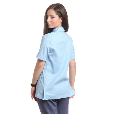 Дамска блуза пике, 40383 SKY BLUE, от WEITBLICK | РАБОТНИ ОБЛЕКЛА от Mtex Professional