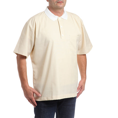Блуза с яка 40519 BEIGE, от WEITBLICK | РАБОТНИ ОБЛЕКЛА от Mtex Professional