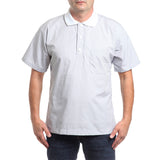 Блуза с яка 40522 LIGHT GREY MELANGE, от WEITBLICK | РАБОТНИ ОБЛЕКЛА от Mtex Professional