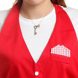 Престилка елек, 89701 RED SMALL CHECK, от WEITBLICK | РАБОТНИ ОБЛЕКЛА от Mtex Professional