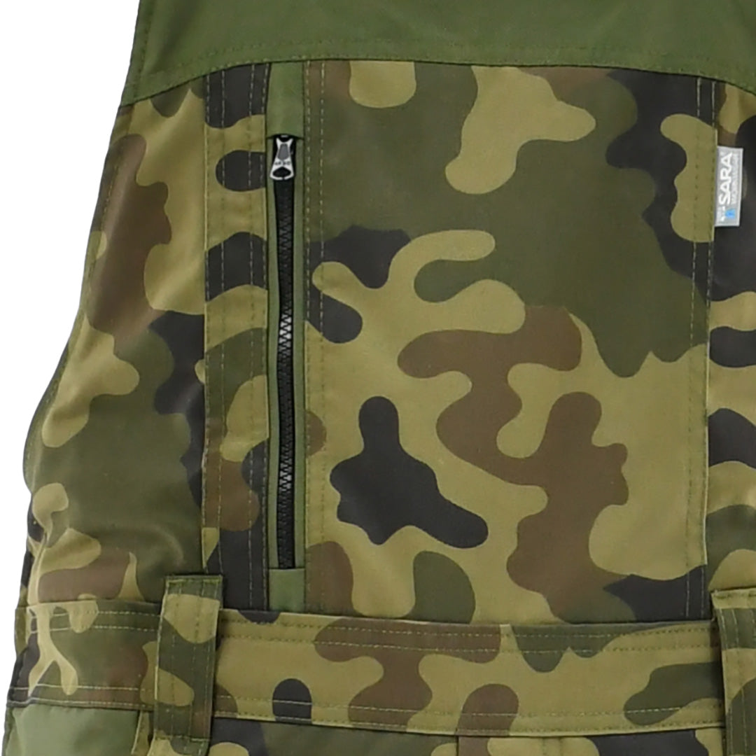 Полугащеризон STANDART WINTER CAMO GREEN | РАБОТНИ ОБЛЕКЛА от Mtex Professional