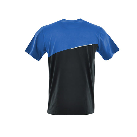 Тениска COMFORT PLUS CHARCOAL/AZZURO | РАБОТНИ ОБЛЕКЛА от Mtex Professional