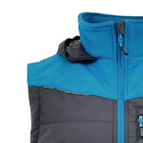 Хибриден елек COMFORT PLUS BLACK/PETROL | РАБОТНИ ОБЛЕКЛА от Mtex Professional