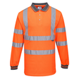 Блуза поло пике, S277 ORR HI-VIS, от PORTWEST, с дълъг ръкав | Работни облекла