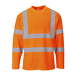 Тениска, S278 ORR HI-VIS, от PORTWEST, с дълъг ръкав | Работни облекла