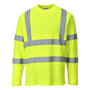 Тениска S278 YELLOW HI-VIS, с дълъг ръкав