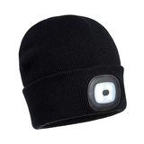 Шапка с LED светлина B029 BKR BEANIE от PORTWEST | ЛПС